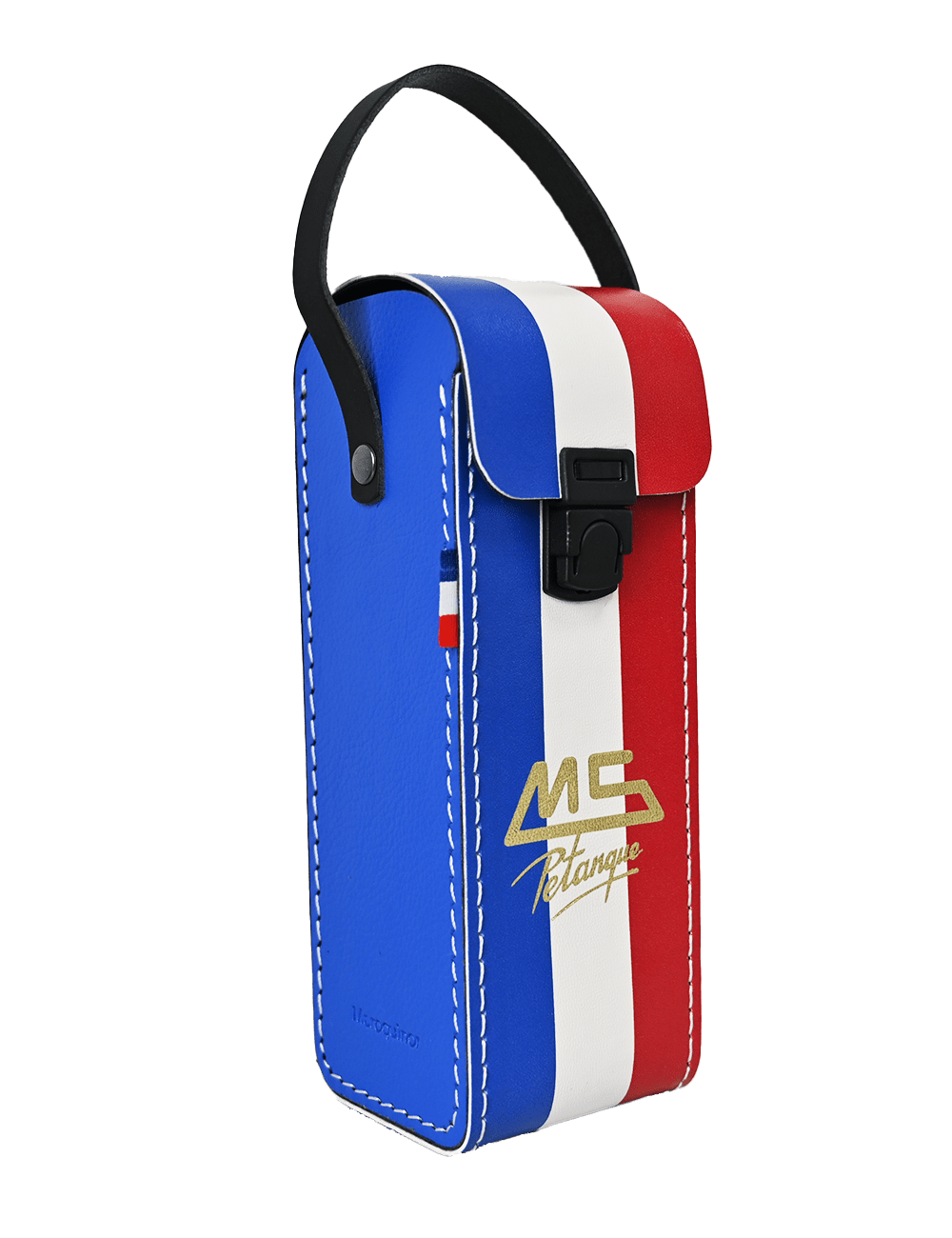 Sacoche de pétanque personnalisable bleu blanc rouge, pochette petanque  personnalisée, cadeau artisanal -  France