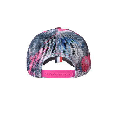 Casquette filet rose