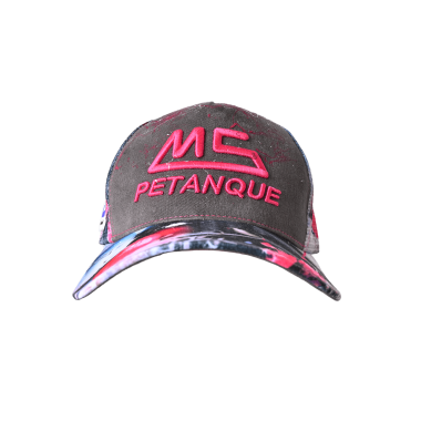 Casquette filet rose