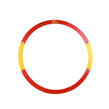 CERCLE PLIANT ROUGE ET JAUNE (ESPAGNE)