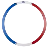 CERCLE PLIANT BLEU BLANC ROUGE