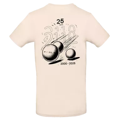 TEE SHIRT 25 ANS 2110