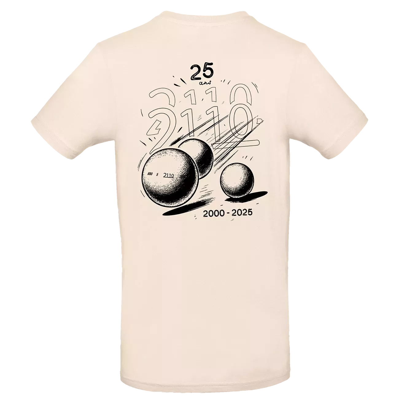 TEE SHIRT 25 ANS 2110