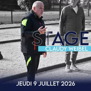 STAGE DU 9 JUILLET AVEC CLAUDY WEIBEL