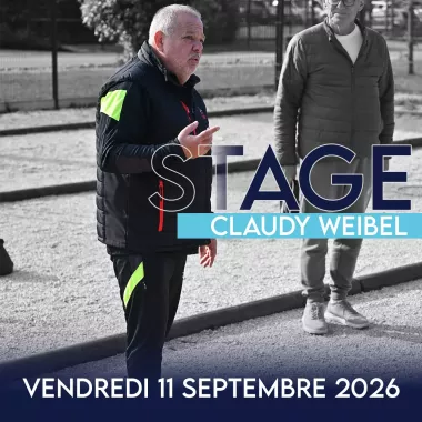 STAGE DU 11 SEPTEMBRE AVEC CLAUDY WEIBEL