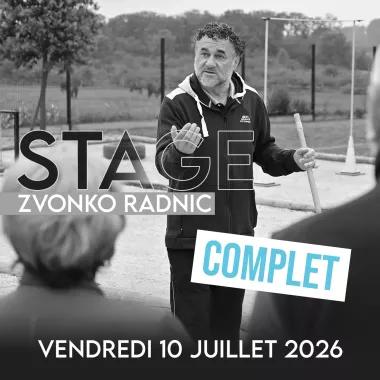 STAGE DU 10 JUILLET AVEC ZVONKO RADNIC