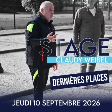 STAGE DU 11 SEPTEMBRE AVEC CLAUDY WEIBEL
