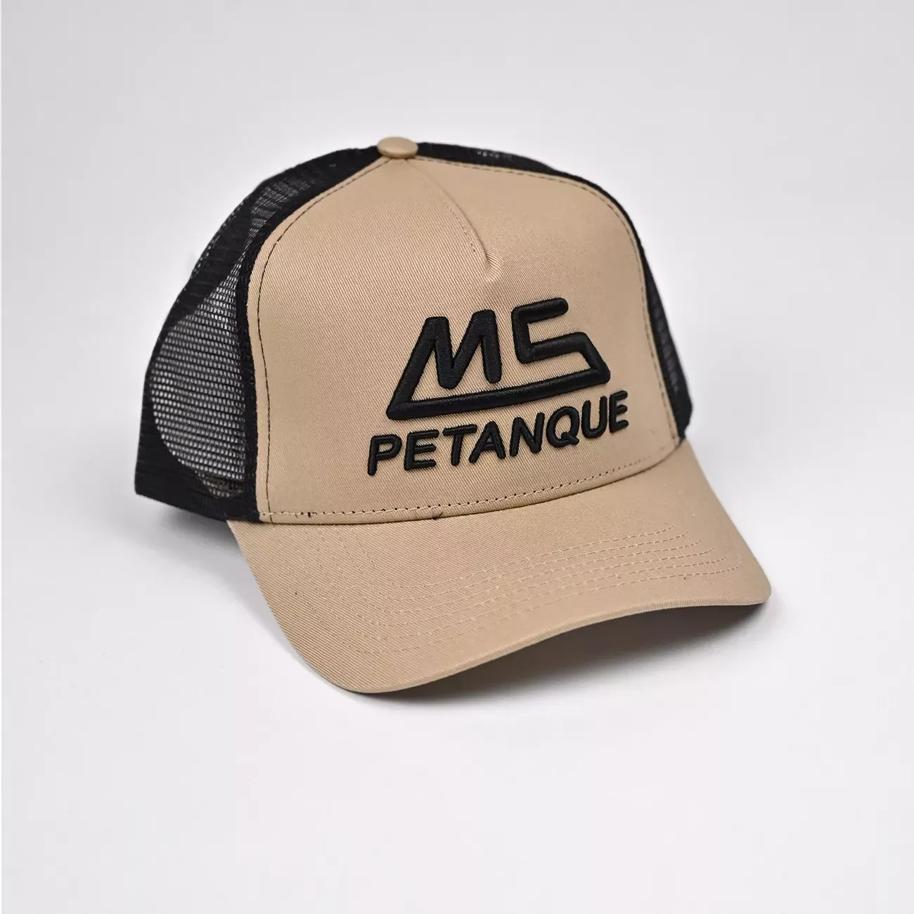 Casquette filet beige