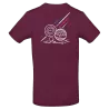 Tee-shirt Bordeaux MS Pétanque - Coton Premium 185g | Confort & Style