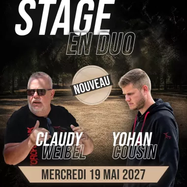 Stage duo pétanque Claudy Weibel et Yohan Cousin | 2027